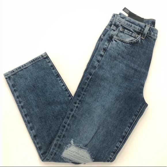 J Brand Jules Jeans Finesse Blue NWT New size 26 High Rise Straight - Picture 6 of 6